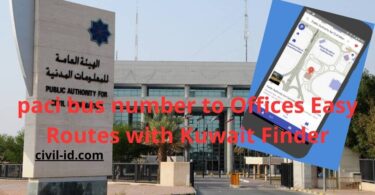 paci bus number to Offices: Easy Routes with Kuwait Finder