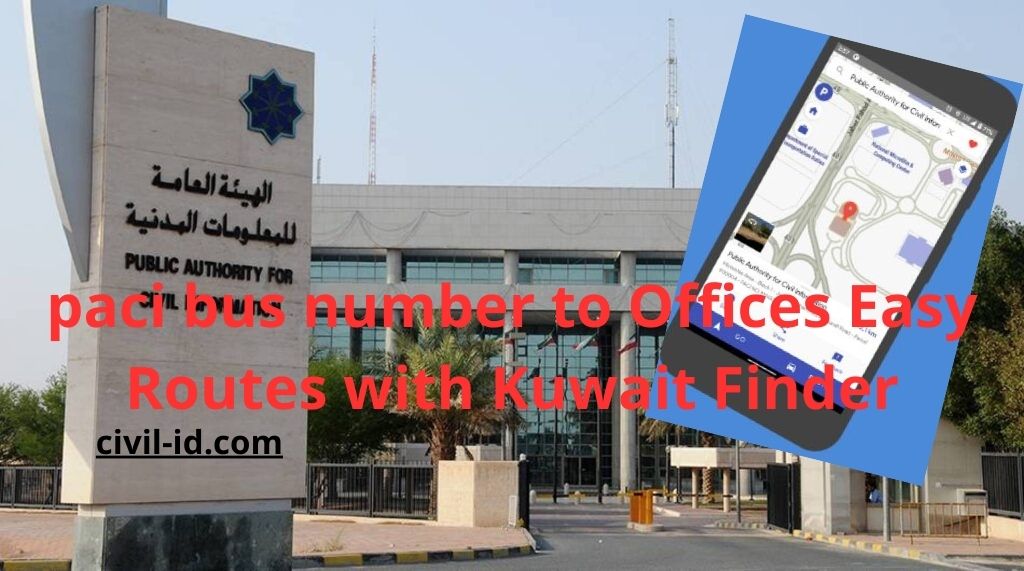 paci bus number to Offices: Easy Routes with Kuwait Finder