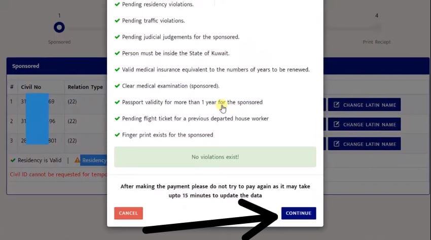 Effortless kuwait iqama check & Renewal